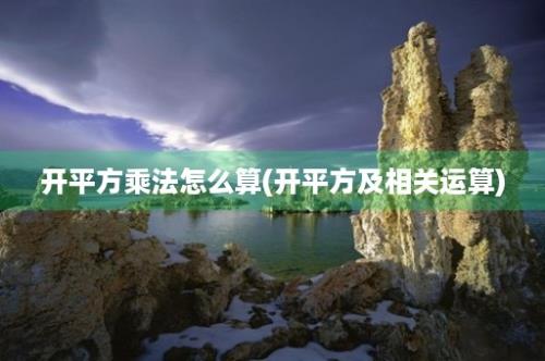 开平方乘法怎么算(开平方及相关运算)