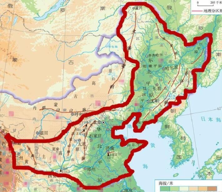北方地区的地形是怎么样的
