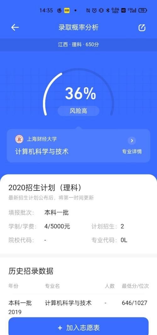 高考报志愿冲稳保策略