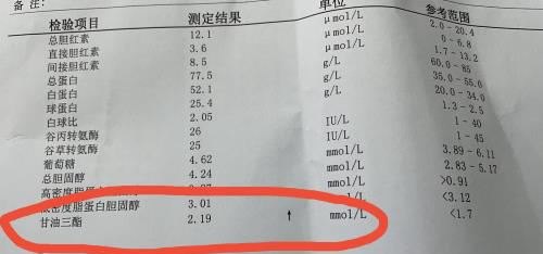 甘油三酯9.26