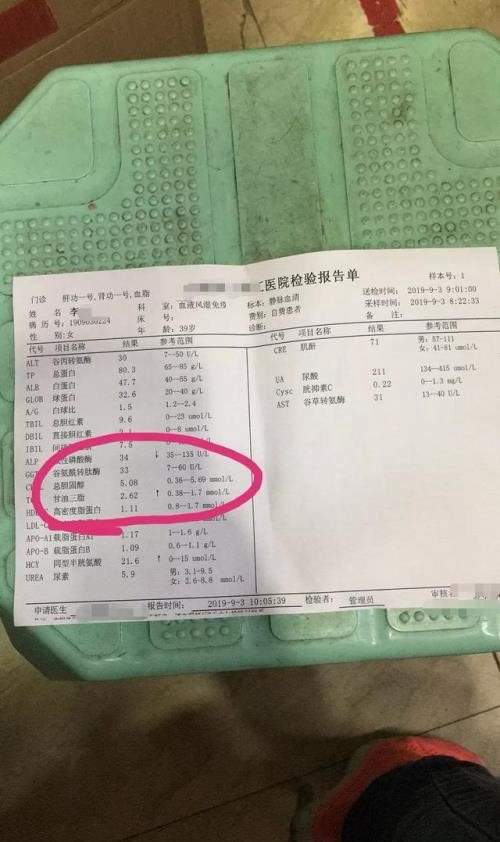 看血脂指标化验单是怎样表示的