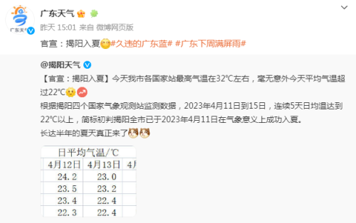 广东两地官宣入夏！但留给阳光的时间不多了……