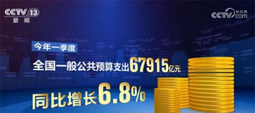 一季度财政收入回稳向上 财政支出保持较高强度