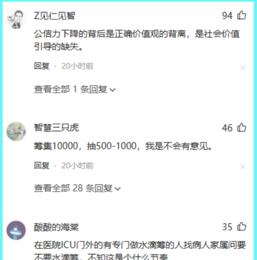 赚黑心钱，杭州一家长为孩子看病筹款1万仅得2千，平台救命钱也坑