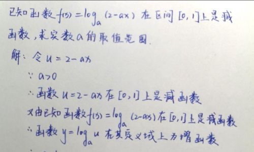 对数的单调性及图像(对数函数单调性的题型和解题方法)