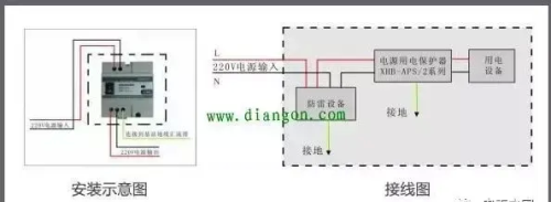 过欠压保护器的接线方法(过欠压保护器接法)