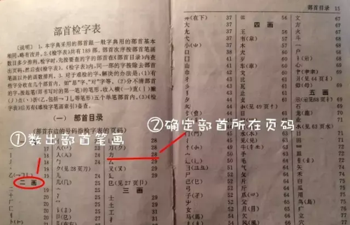 实用部首查字法先查什么再查几画(用部首查字法怎么写)