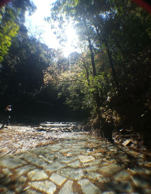 玉溪新平石门峡景区游览