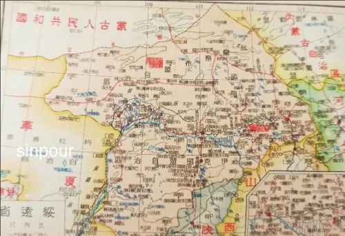 1951年绥远事件(解放前的绥远省在什么地方,有多大面积)