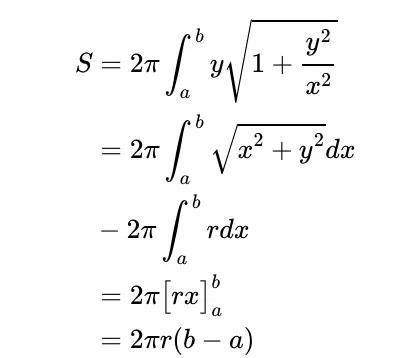 求旋转面表面积(旋转图形表面积公式高等数学)