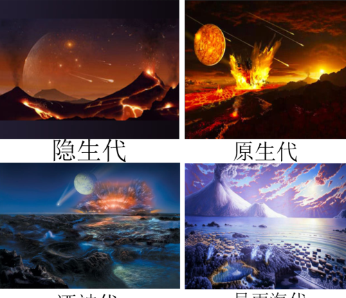 冥古宙时期的地球(冥古宙出现的地质生物现象)