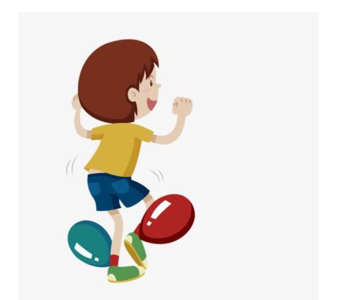 踩气球锻炼孩子的什么能力(幼儿踩气球)