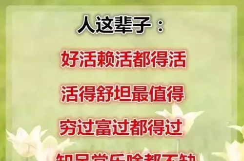 一辈子,凭良心做人,干干净净的句子(一辈子,凭良心做人,干干净净的说说)