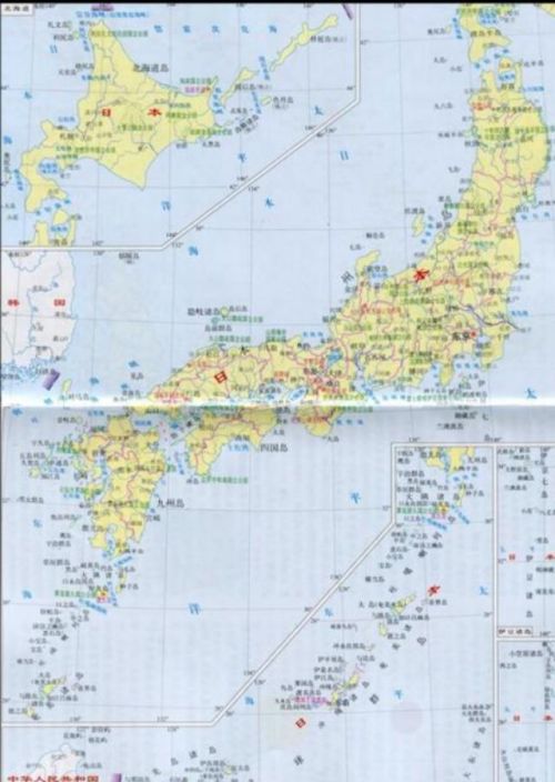 台湾中华地图领土有多大(地图上台湾的位置)