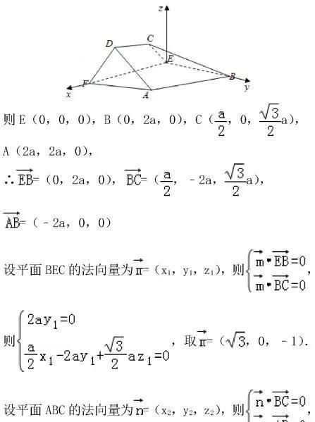 高考数学空间几何知识点总结(空间几何高考题及答案)