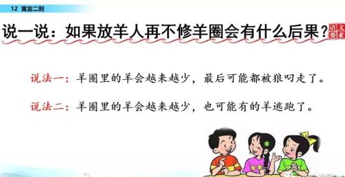 小学语文二年级下册寓言二则(二年级语文下册《寓言二则》课件)