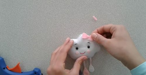 「手工玩偶系列」教你学习如何制作可爱的云朵娃娃！
