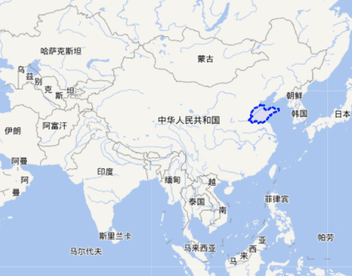 高清地形图，看山东四大地形区