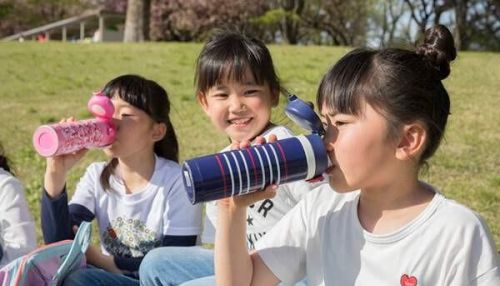小学生用的保温水杯(日本儿童保温水杯)