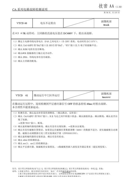 日立lca电梯常见故障(日立电梯lca怎么清故障)