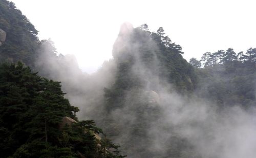 九华山，古称陵阳山、九子山，为“中国佛教四大名山”之一