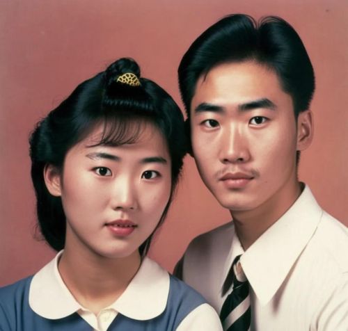 90年代的明星夫妻(90年代情侣老照片)