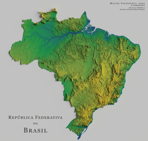 巴西的地理位置好吗(巴西国土面积为什么那么大)