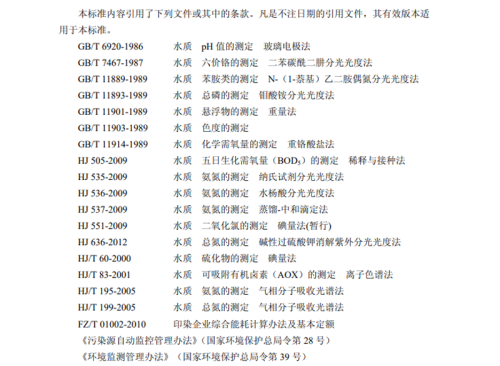 染整工业污水排放检测 快速治理很关键吗(染整污水排放标准)