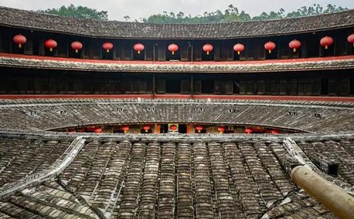 福建闽南土楼(闽南文化建筑土楼)