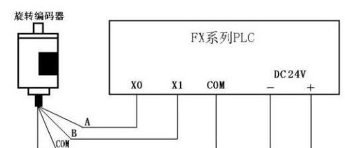 三菱plc与旋转编码器的接线图解(三菱plc与旋转编码器的接线图片)