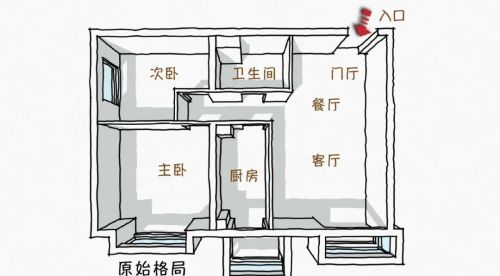北京小两口改造旧房小户型(北京小两居一般多少平)