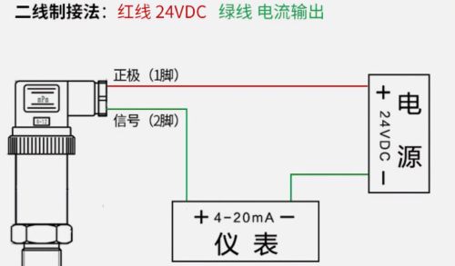 两线制电流传感器怎么接plc(4-20ma两线制)