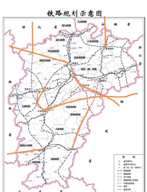 江西省“十四五”铁路规划(江西省十四五规划建设铁路重点项目)