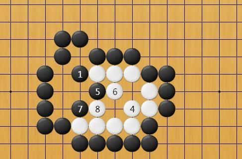 黑先白棋可以构成一个完整的眼(黑先打吃白棋什么意思)