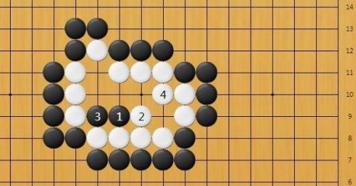 黑先白棋可以构成一个完整的眼(黑先打吃白棋什么意思)