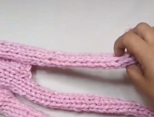 粗棒针围巾织法(棒针粗线围巾要多少针)