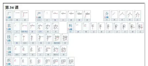 2年级语文生字笔顺字(小学语文二年级生字笔顺写法)