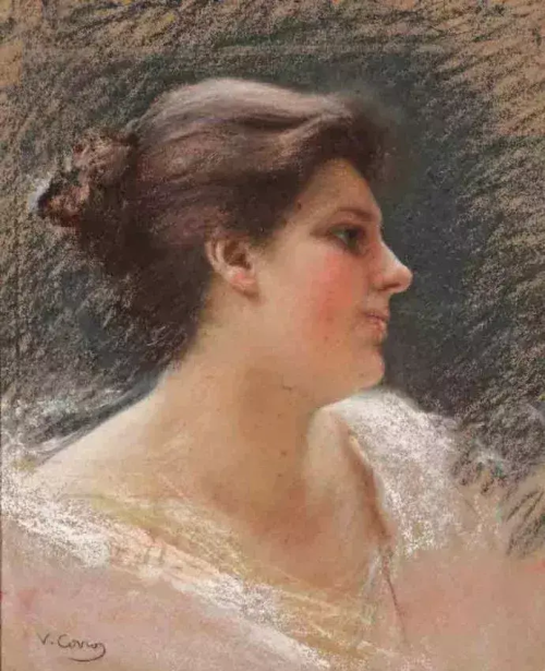 著名女性肖像油画(女士肖像油画)