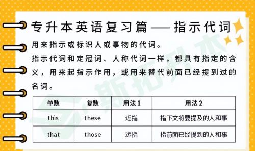 英语指示代词的专题训练(英语指示代词的用法总结)