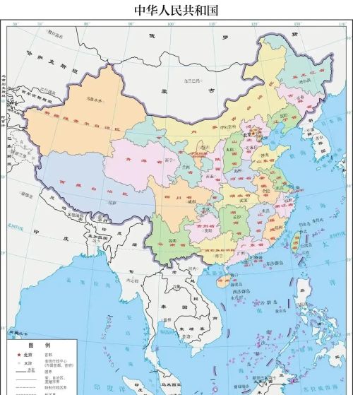 中国地图大好河山手抄报(大好河山之中国地图怎么画)