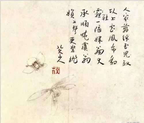 四大名家画兰花图片(四大名家画兰花作品)