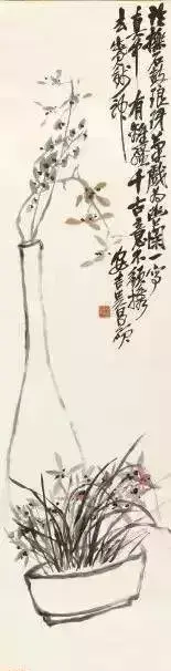 四大名家画兰花图片(四大名家画兰花作品)