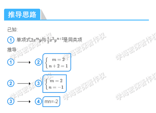 初中数学同类项的定义(初中同类项概念)