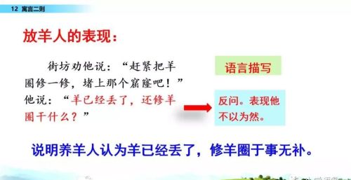 二年级下册语文寓言二则课文讲解(小学语文二年级下册寓言二则)