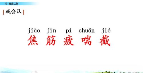 二年级下册语文寓言二则课文讲解(小学语文二年级下册寓言二则)