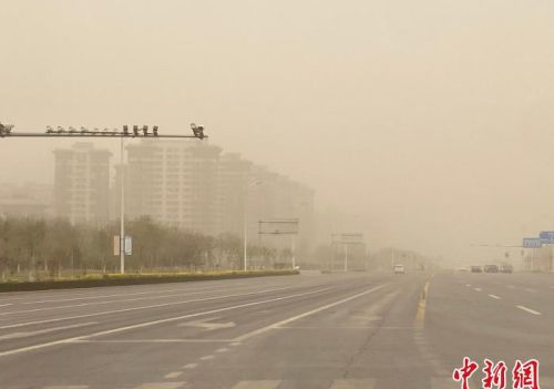 沙尘暴来袭 宁夏启动重大气象灾害Ⅳ级应急响应