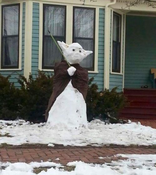 圣诞节 各种奇思妙想的雪人