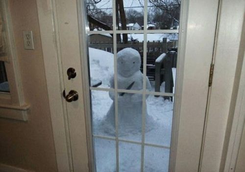 圣诞节 各种奇思妙想的雪人