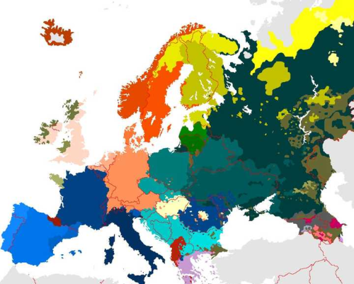 欧洲各个国家都属于什么语系的(欧洲各个国家都属于什么语系英语)