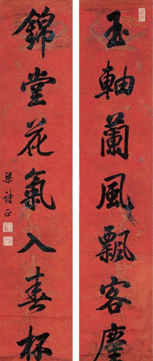 春联参考:历代对联佳作40品图片(历代春联大全)